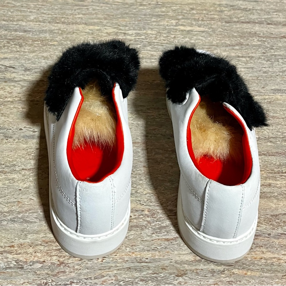 Zara Woman sneakers with plush and Sherpa - Picture 2 of 16